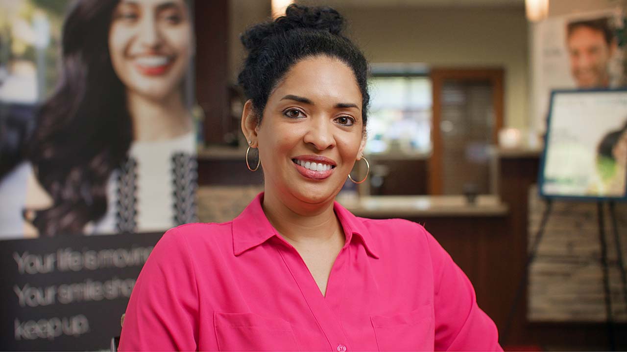 Invisalign® aligners Greater Orlando, FL dentists patient